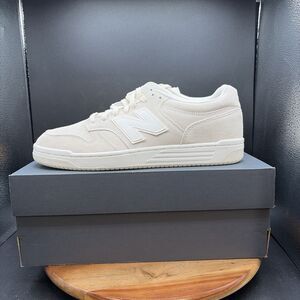 New Balance 480 Court Mens Size 12 Running Shoes Beige Sneakers BB480LDS